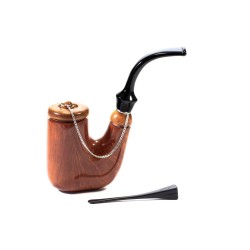 Pipe Brebbia Oom Paul Ambra Smooth Hungarian