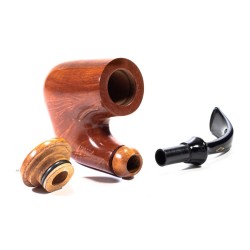 Pipe Brebbia Oom Paul Ambra Smooth Hungarian