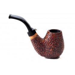 Pipe L'Anatra Dalle Uova D'Oro Rusticated Bent