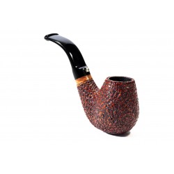 Pipe L'Anatra Dalle Uova D'Oro Rusticated Bent