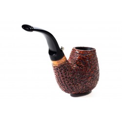 Pipe L'Anatra Dalle Uova D'Oro Rusticated Bent