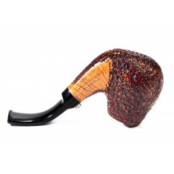 Pipe L'Anatra Dalle Uova D'Oro Rusticated Bent