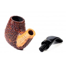 Pipe L'Anatra Dalle Uova D'Oro Rusticated Bent