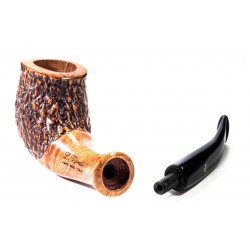 Pipa Luigi Viprati Rusticata Horn