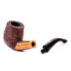 Pipe Ser Jacopo Rusticated R1 Bent Billiard