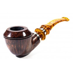 Briar Pipe Ser Jacopo Smooth L1-C Bent Rhodesian