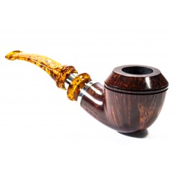 Briar Pipe Ser Jacopo Smooth L1-C Bent Rhodesian