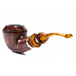 Briar Pipe Ser Jacopo Smooth L1-C Bent Rhodesian