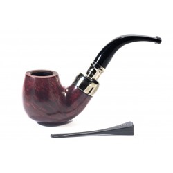 Pipa Peterson Red Spigot Bent Billiard (221)