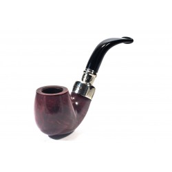 Pipa Peterson Red Spigot Bent Billiard (221)