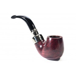 Pipa Peterson Red Spigot Bent Billiard (221)