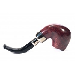 Pipa Peterson Red Spigot Bent Billiard (221)