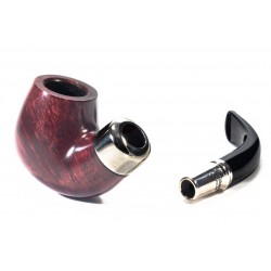 Pipa Peterson Red Spigot Bent Billiard (221)