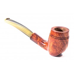 Pipa Santambrogio Liscia FP Media Bent Billiard