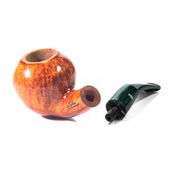 Briar Pipe Santambrogio Smooth FP Big Bent Apple