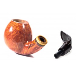 Briar Pipe Santambrogio Smooth FP Big Bent Apple