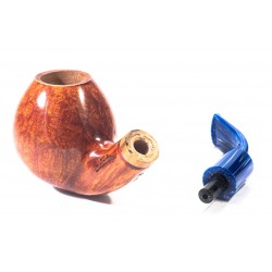 Briar Pipe Santambrogio Smooth FP Big Bent Apple