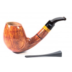 Briar Pipe Santambrogio Smooth FP Big Bent Egg