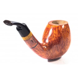 Briar Pipe Santambrogio Smooth FP Big Bent Egg