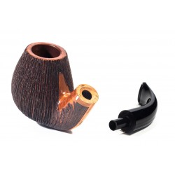 Briar Pipe Amorelli Penna Di San Michele Bent Brandy