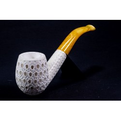 Meerschaum Pipe Lubinski B 238 Bent Billiard