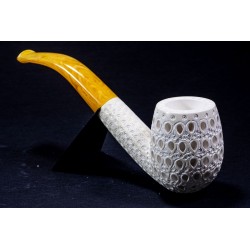 Meerschaum Pipe Lubinski B 238 Bent Billiard