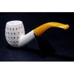 Meerschaum Pipe Lubinski B 238 Bent Billiard