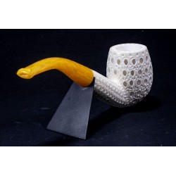 Meerschaum Pipe Lubinski B 238 Bent Billiard