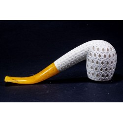 Meerschaum Pipe Lubinski B 238 Bent Billiard