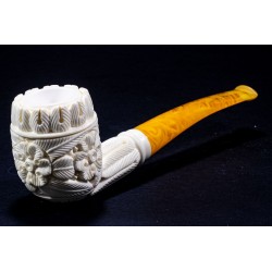 Meerschaum Pipe Lubinski B 204 Bent Billiard