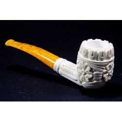 Meerschaum Pipe Lubinski B 204 Bent Billiard