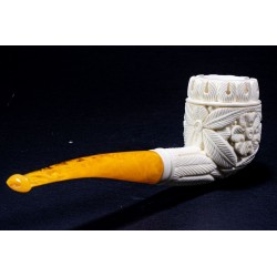 Meerschaum Pipe Lubinski B 204 Bent Billiard