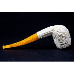 Meerschaum Pipe Lubinski B 204 Bent Billiard