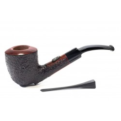 Pipe Savinelli Leonardo Rusticated Bent Dublin