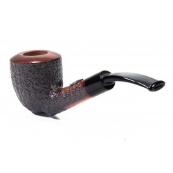 Pipe Savinelli Leonardo Rusticated Bent Dublin