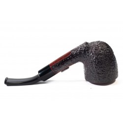 Pipe Savinelli Leonardo Rusticated Bent Dublin