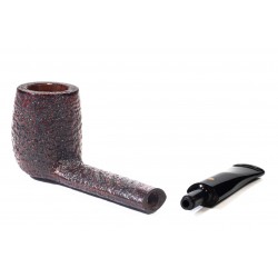 Pipa Savinelli Punto Oro Gold Sandblasted Canadese