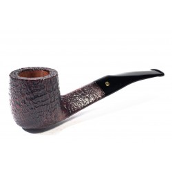 Pipa Savinelli Punto Oro Gold Sandblasted Bent Pot