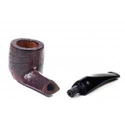 Pipe Savinelli Punto Oro Gold Sabbiata Bent Pot