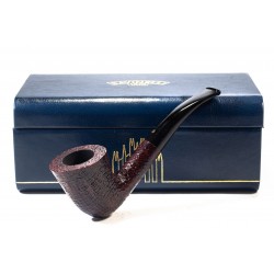 Pipa Savinelli Punto Oro Gold Sandblasted Bent Dublin