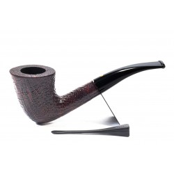 Pipa Savinelli Punto Oro Gold Sandblasted Bent Dublin