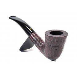 Pipa Savinelli Punto Oro Gold Sandblasted Bent Dublin