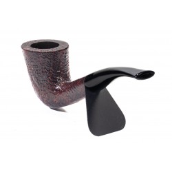 Pipa Savinelli Punto Oro Gold Sandblasted Bent Dublin