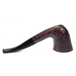 Pipa Savinelli Punto Oro Gold Sandblasted Bent Dublin