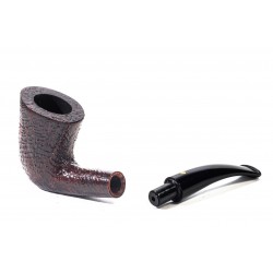 Pipa Savinelli Punto Oro Gold Sandblasted Bent Dublin