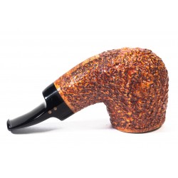 Pipa in Radica Radice Rind Aero Rusticata Bent Apple