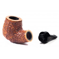 Pipa in Radica Radice Rind Aero Rusticata Bent Apple