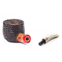 Briar Pipe Santambrogio Rusticated Pot