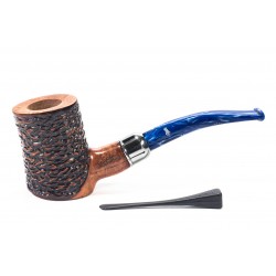 Briar Pipe Santambrogio Rusticated Cherrywood