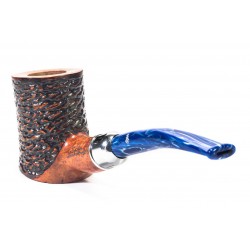 Briar Pipe Santambrogio Rusticated Cherrywood